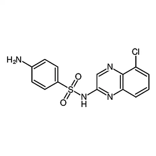 Chloroquinoxaline sulfonamide