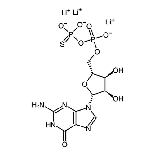 鸟苷 5′-[β-硫代]二磷酸 三锂盐