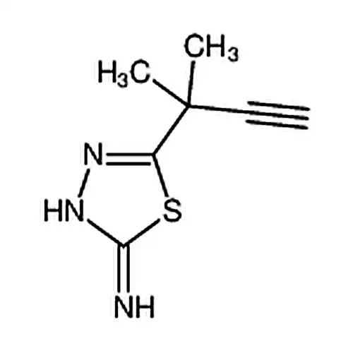 5-(1，1-二甲基丙-2-炔基)-1，3，4-噻二唑-2-胺