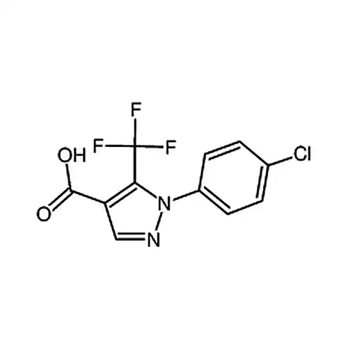1-(4-氯苯基)-5-(三氟甲基)-1h-吡唑-4-羧酸