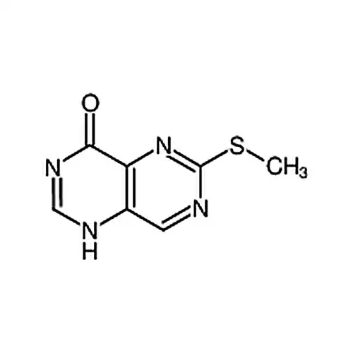 6-甲硫基嘧啶并[5，4-D]嘧啶-4(1H)-酮