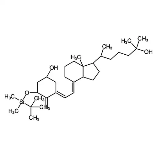 (1R，3S，Z)-3-((叔丁基二甲基硅烷基)氧基)-5-((E)-2-((1R，3aS，7aR)-1-((R)-6-羟基-6-亚甲基庚-2-基)-7a-甲基六氢-1H-茚-4(2H)-亚基)亚乙基)-4-甲基环己醇