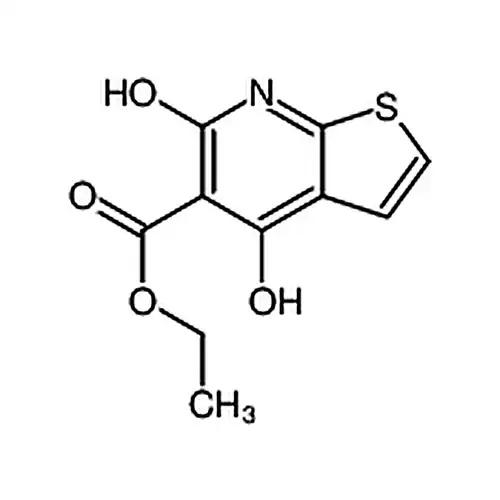 4-羟基-6-氧代-6，7-二氢噻吩并[2，3-b]吡啶-5-羧酸乙酯