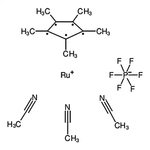 三(丙腈基)伍甲基环戊二烯基钌(II)六氟磷酸