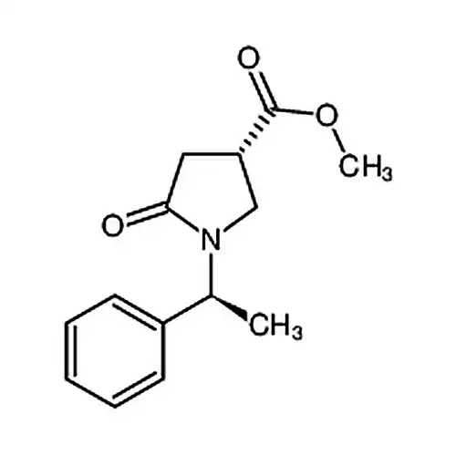(R)-5-氧代-1-((R)-1-苯基乙基)吡咯烷-3-羧酸甲酯