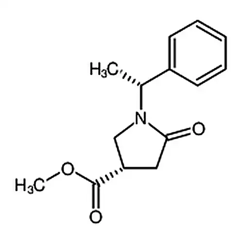 (S)-Methyl 5-oxo-1-((R)-1-phenylethyl)pyrrolidine-3-carboxylate
