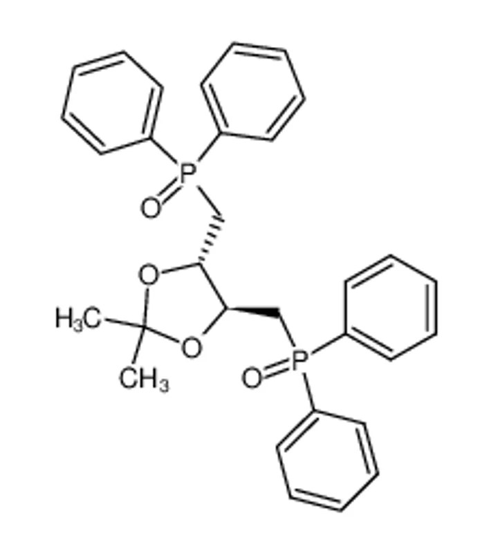 1，1'-[[(4R，5R)-2，2-二甲基-1，3-二氧戊环-4，5-二基]双亚甲基]双[1，1-二苯基氧膦]