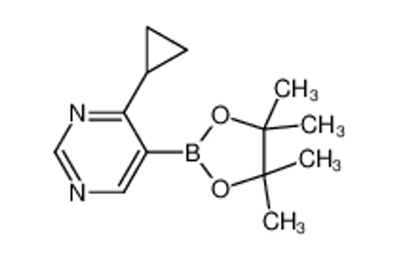 4-环丙基-5-(4，4，5，5-四甲基-1，3，2-二氧硼杂环戊烷-2-基)嘧啶