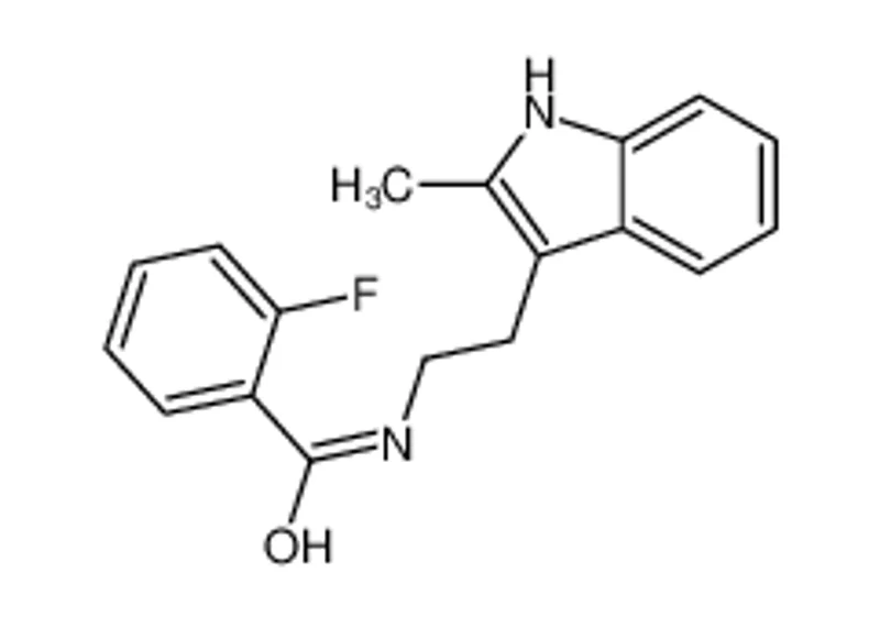 2-氟-N-[2-(2-甲基-1H-吲哚-3-基)乙基]苯甲酰胺