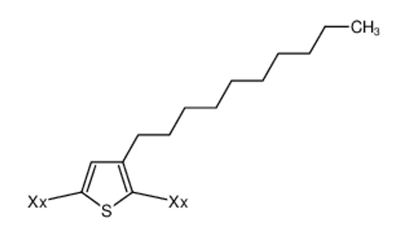 聚(3-癸基噻吩-2，5-二基)