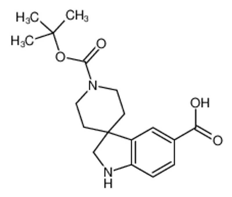 1'-(tert-Butoxycarbonyl)spiro[indoline-3,4'-piperidine]-5-carboxylic acid