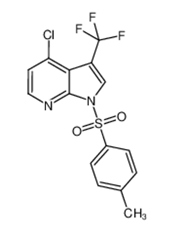 4-氯-1-对甲苯磺酰基-3-(三氟甲基)-1H-吡咯并[2,3-b]吡啶