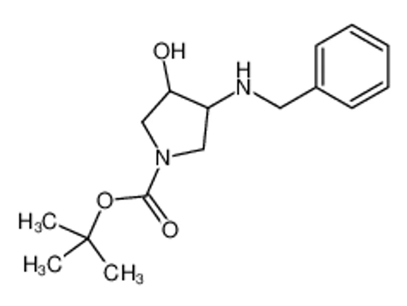 反式-3-(苄氨基)-4-羟基吡咯烷-1-甲酸叔丁酯