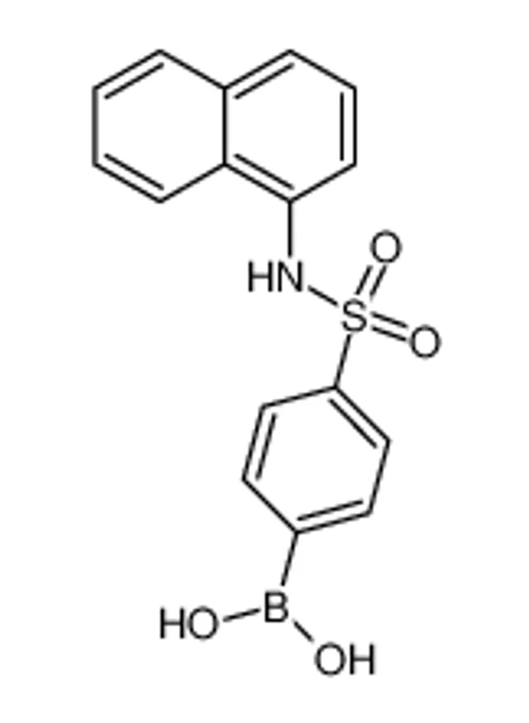 (4-(N-(萘-1-基)氨磺酰基)苯基)硼酸