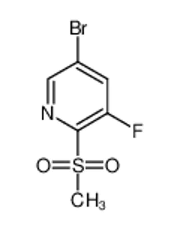 5-溴-3-氟-2-(甲基磺酰基)吡啶
