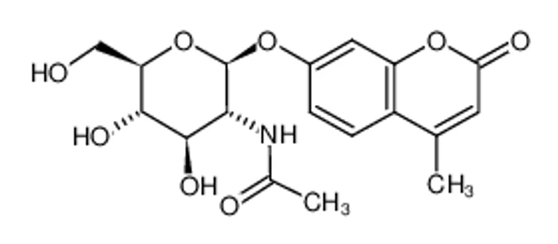 4-甲基香豆素-2-乙酰氨基-2-脱氧-β-D-吡喃葡萄糖苷
