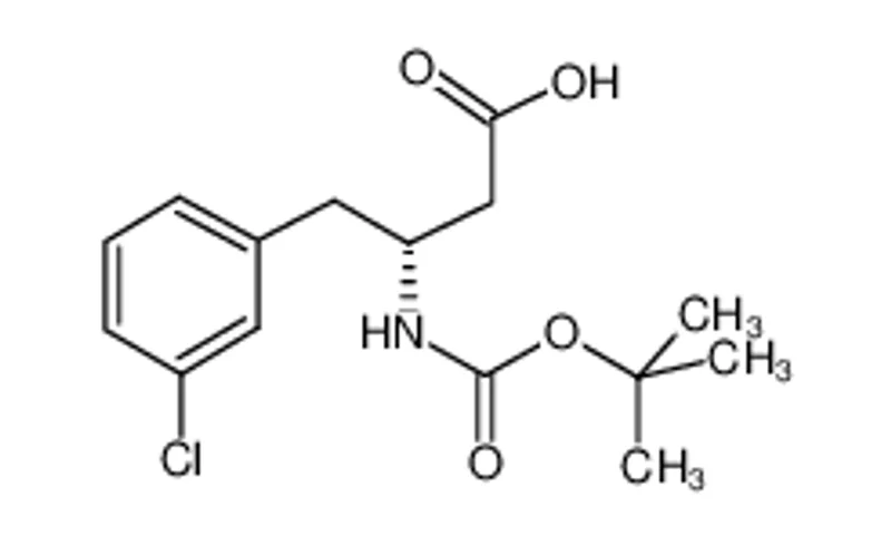 (R)-3-((叔-丁氧羰基)氨基)-4-(3-氯苯基)丁酸