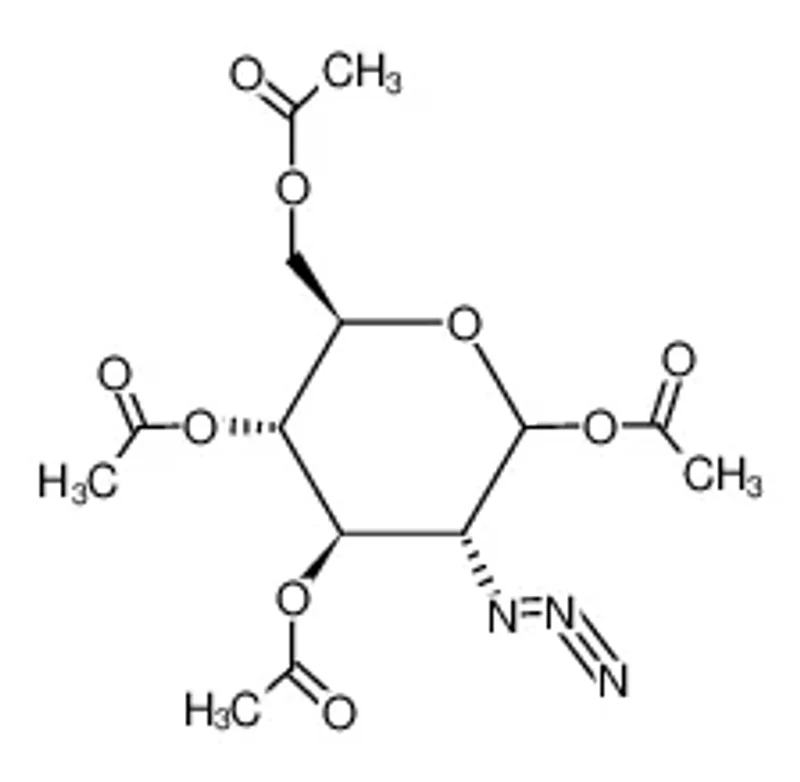 2-叠氮基-2-脱氧-D-吡喃葡萄糖1，3，4，6-四乙酸酯