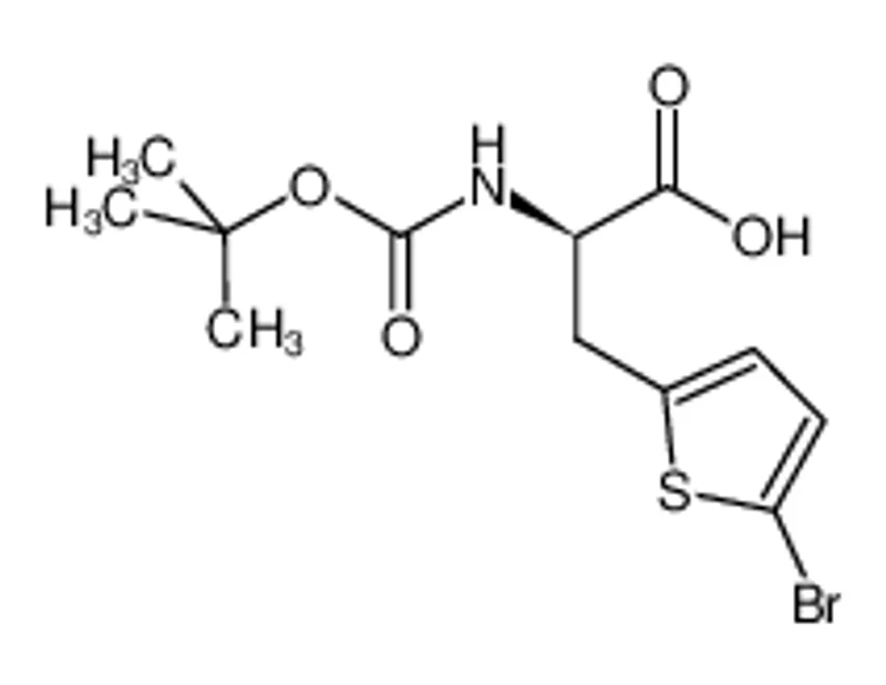 Boc-D-α-(5-溴噻吩基)丙氨酸