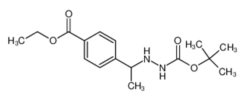 2-(1-(4-(乙氧基羰基)苯基)乙基)肼基甲酸叔丁酯