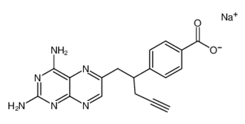 4-(1-(2，4-二氨基芴-6-基)戊-4-炔-2-基)苯甲酸钠