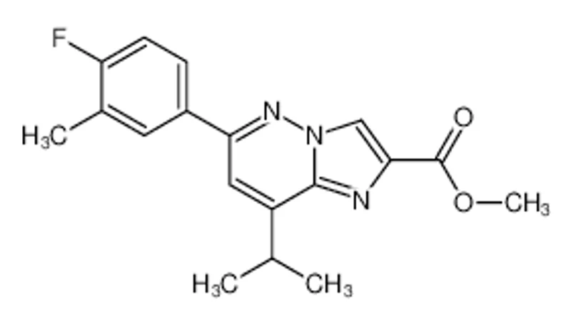 6-(4-氟-3-甲基苯基)-8-异丙基咪唑并[1，2-b]哒嗪-2-羧酸甲酯