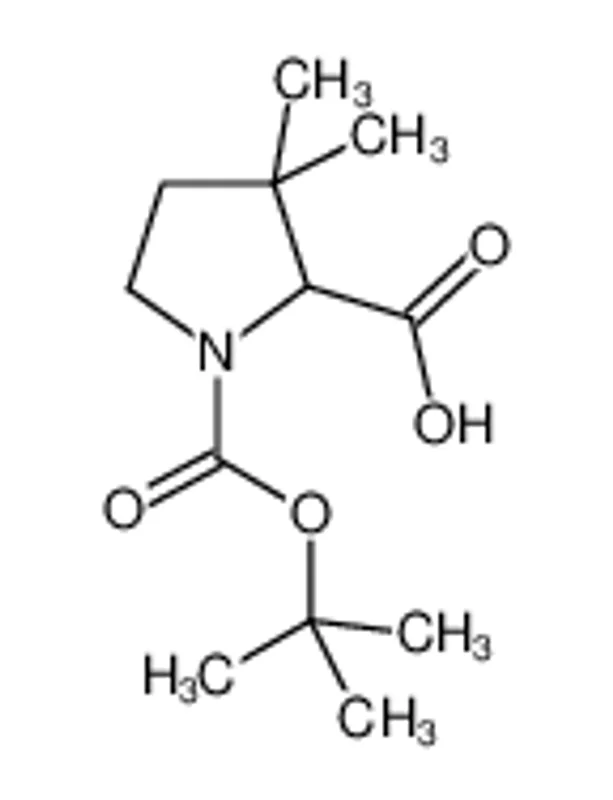 1-(叔丁氧羰基)-3，3-二甲基吡咯烷-2-羧酸