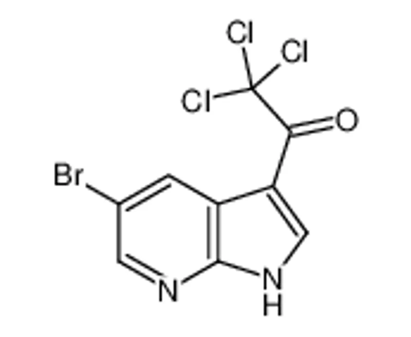 1-(5-溴-1H-吡咯并[2，3-b]吡啶-3-基)-2，2，2-三氯乙酮