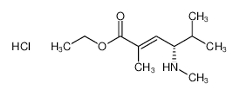 (S，E) - 2，5-二甲基-4-(甲基氨基)己-2-烯酸乙酯盐酸盐