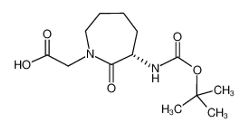 (S)-2-(3-((叔丁氧羰基)氨基)-2-氧代氮杂卓-1-基)乙酸