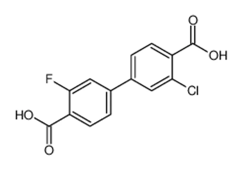 3-氯-3'-氟-[1，1'-联苯]-4，4'-二羧酸