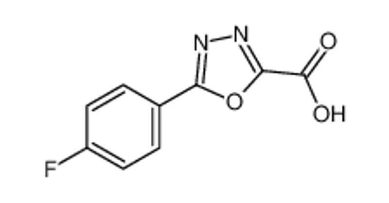 5-(4-氟苯基)-1，3，4-噁二唑-2-羧酸