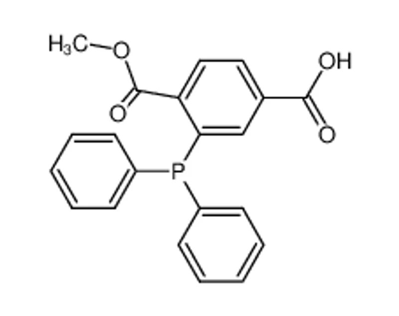 3-(二苯基膦)-4-(甲氧羰基)苯甲酸