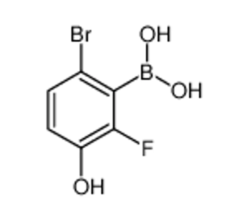 6-溴-2-氟-3-羟基苯基硼酸