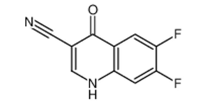 6，7-二氟-4-氧代-1，4-二氢喹啉-3-甲腈