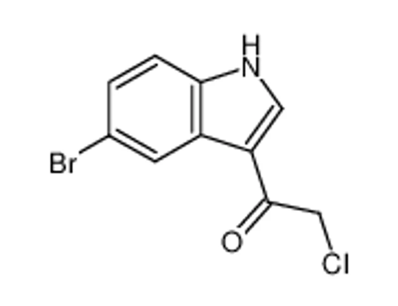 1-(5-溴-1H-吲哚-3-基)-2-氯乙酮