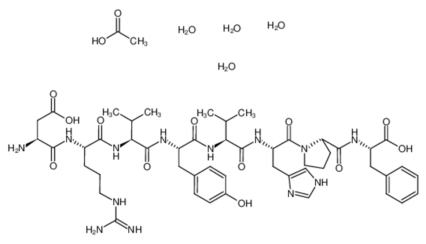 [Val5]-Angiotensin II acetate salt hydrate