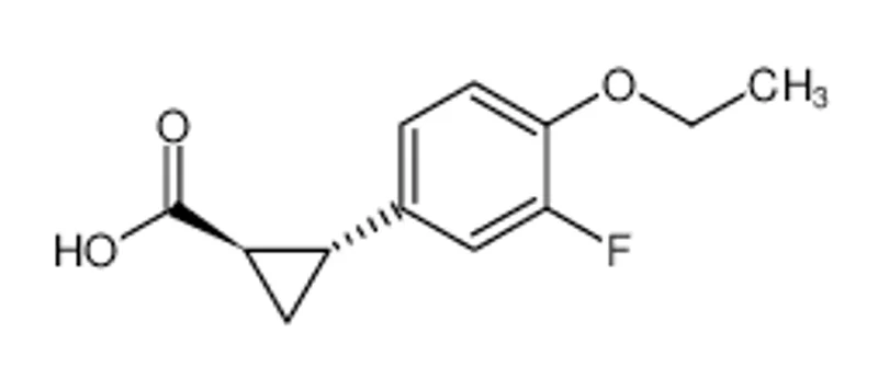 (1S，2S)-rel-2-(4-乙氧基-3-氟苯基)环丙烷-1-羧酸