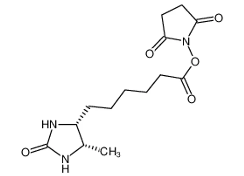 2，5-二氧代吡咯烷-1-基6-(4R，5S)-5-甲基-2-氧代咪唑烷-4-基)己酸酯