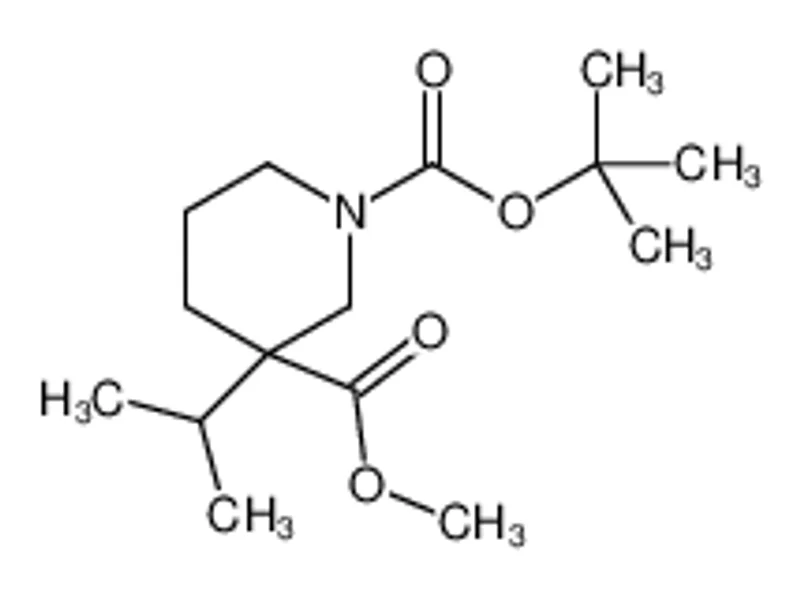 1-Boc-3-异丙基哌啶-3-甲酸甲酯