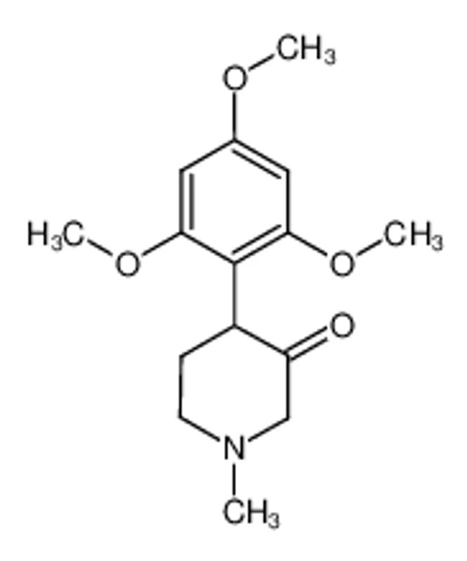 1-甲基-4-(2,4,6-三甲氧基苯基)哌啶-3-酮