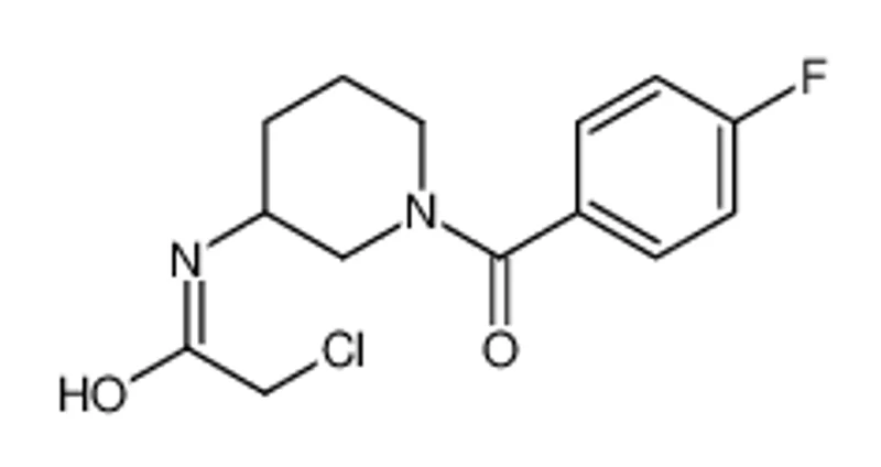 2-氯-N-[1-(4-氟苯甲酰基)-3-哌啶基]乙酰胺