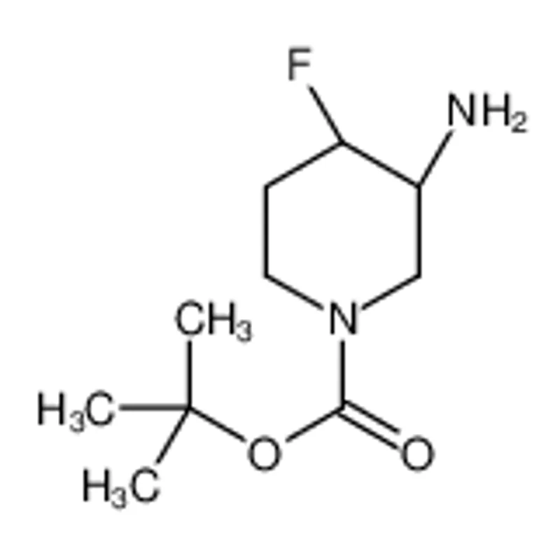 (3R，4S)-rel-3-氨基-4-氟哌啶-1-羧酸叔丁酯