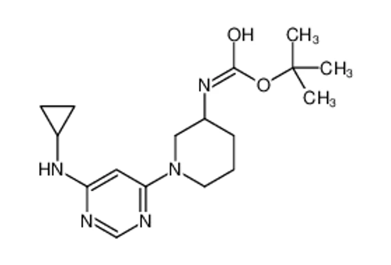 (1-(6-(环丙基氨基)嘧啶-4-基)哌啶-3-基)氨基甲酸叔丁酯