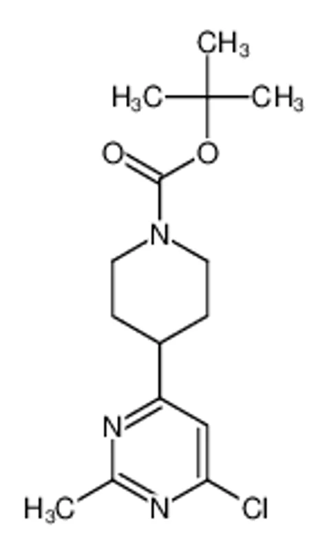 4-(6-氯-2-甲基嘧啶-4-基)哌啶-1-甲酸叔丁酯
