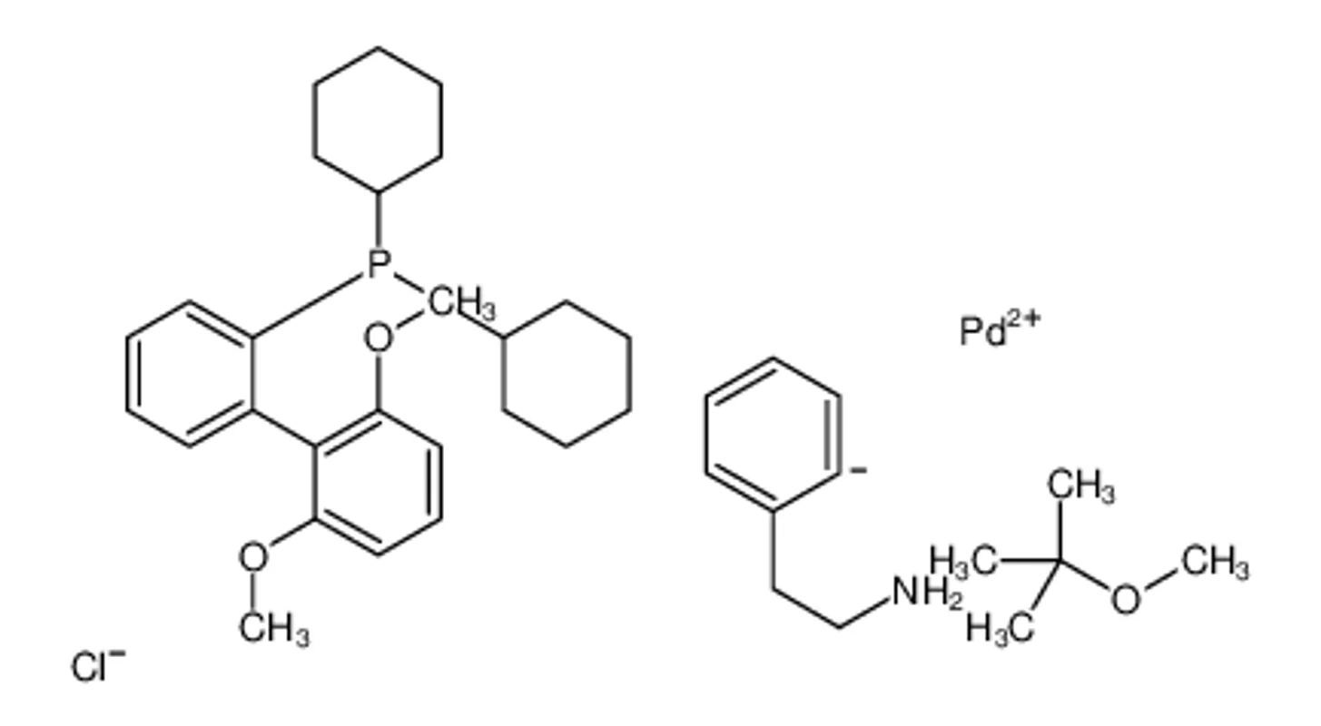 氯(2-二环己基膦基-2′,6′-二甲氧基-1,1′-联苯基)[2-(2-氨基乙基苯基)]钯(II) - 甲基--叔丁基醚加合物
