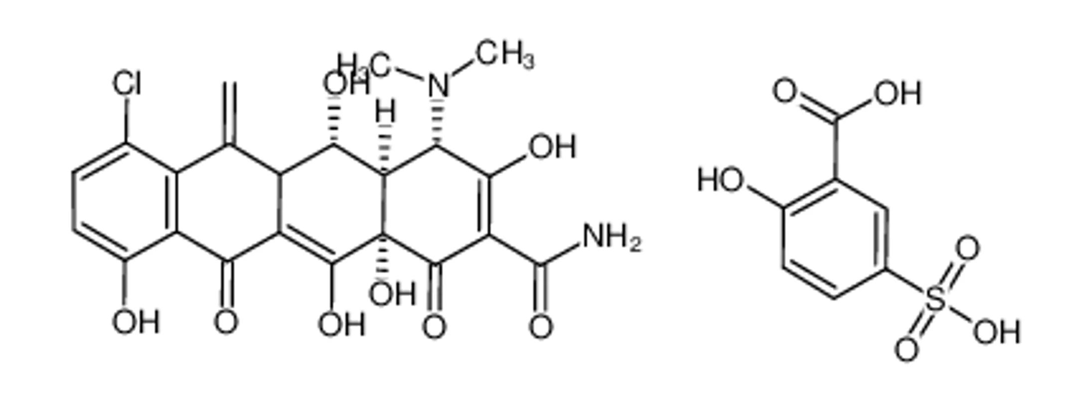 甲环素磺基水杨酸盐