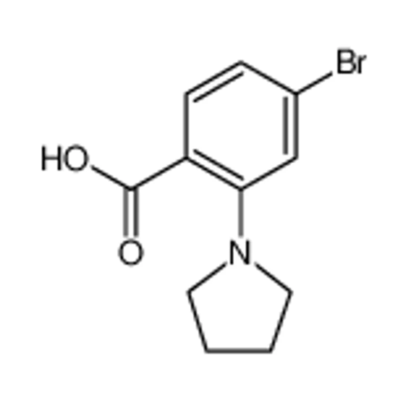 2-(1-吡咯烷基)-4-溴苯甲酸