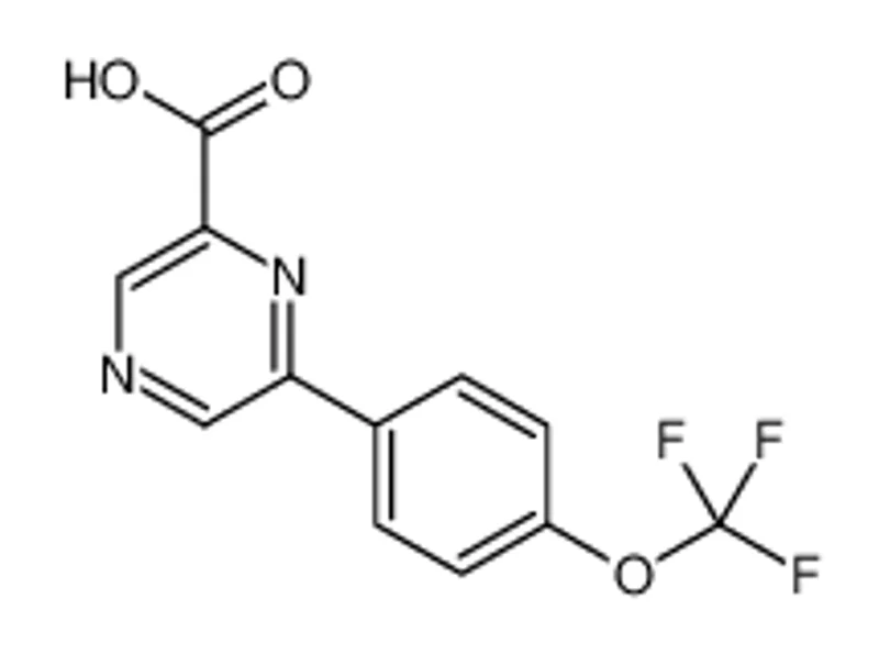 6-[4-(三氟甲氧基)苯基]吡嗪-2-甲酸