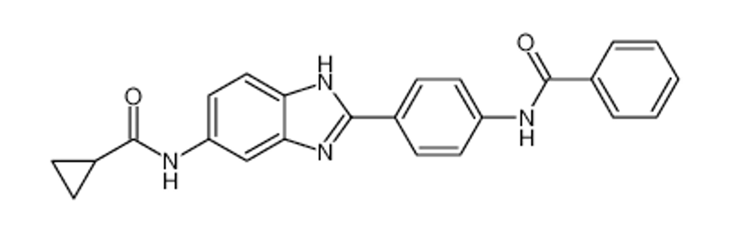 N-[4-(5-环丙甲酰氨基-1H-苯并咪唑-2-基)苯基]苯甲酰胺